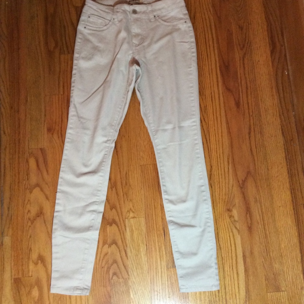 Blue Spice Tan Skinny Pants/Jeans